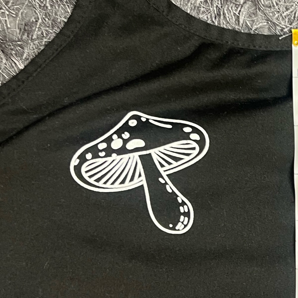Mushroom Cropped Sleepwear/Pajama Tank! - Picture 5 of 10
